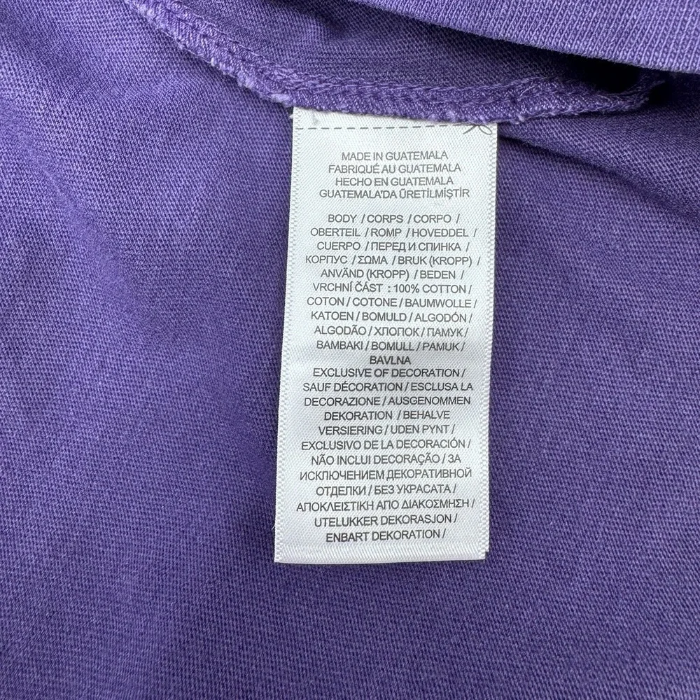Polo Ralph Lauren Classic Fit Mens XXL  Jersey Pocket T Shirt Purple